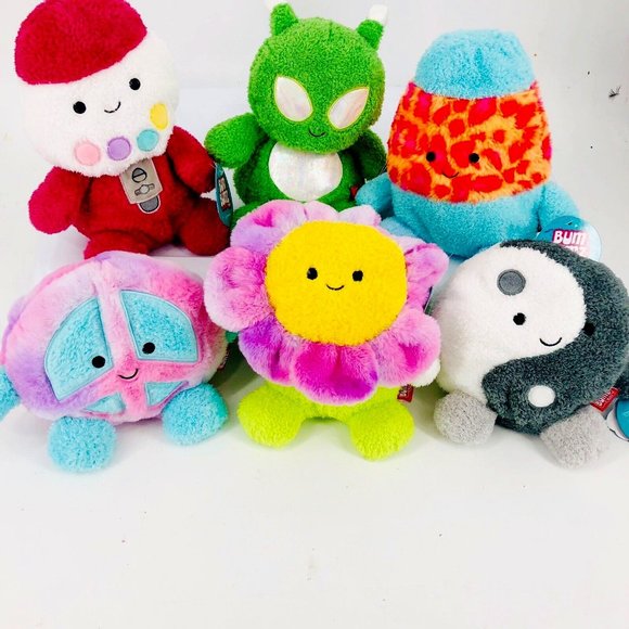Bum Bumz by Russ Bundle Plush Set of 6 Retro RetroBumz Complete Collection Plush - Picture 1 of 9